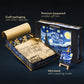 Unidragon Wooden Jigsaw Puzzle Art Collection - Starry Night Van Gogh, 1000 Pcs, 17.40'' ?22, Beautiful Gift Package, Unique Sha