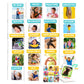 Toyventive Board Books For Toddlers 1-3, Montessori Toys For 1 Year Old Boy Birthday Gift, Toddler Board Books For 1-2 Year Olds