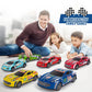Race Toy Cars For Toddler Boys Girls 7 Inch Friction Powered Trucks For Kids Ages 3 4 5 6 7 8 Years Old Stocking Stuffers For Ki