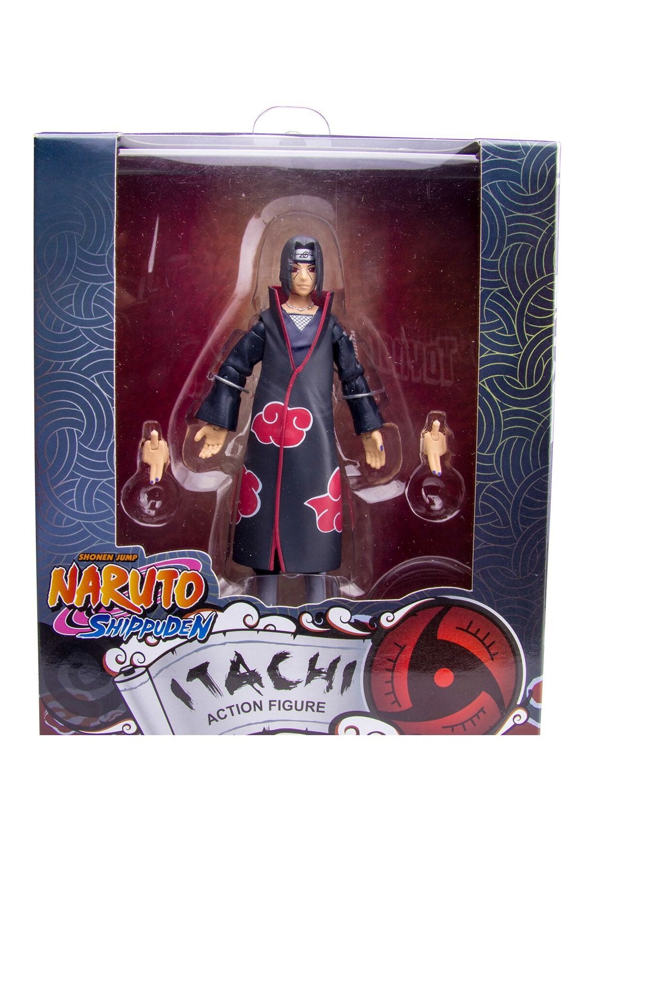 Naruto Shippuden: Itachi 4 Inch Poseable Action Figure By Toynami