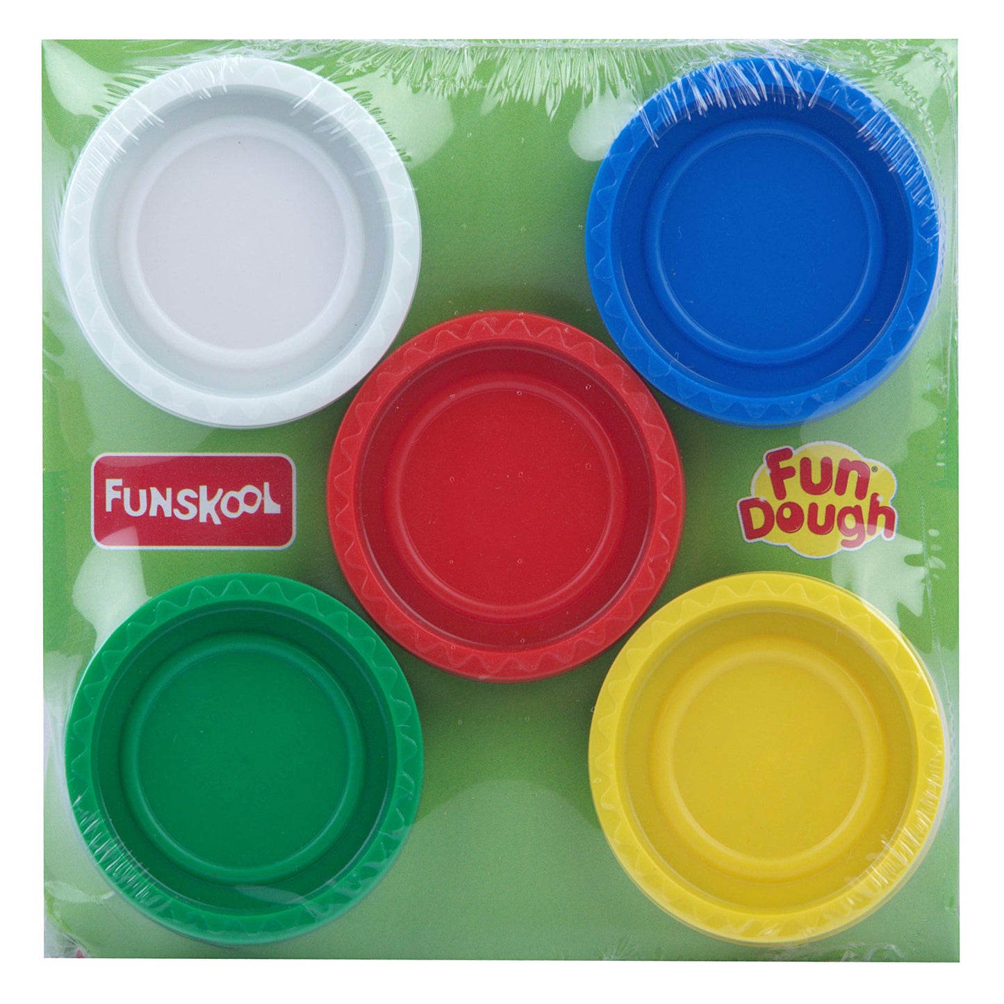 Funskool Five Star Fun Dough, 5 Tubes, Multicolor