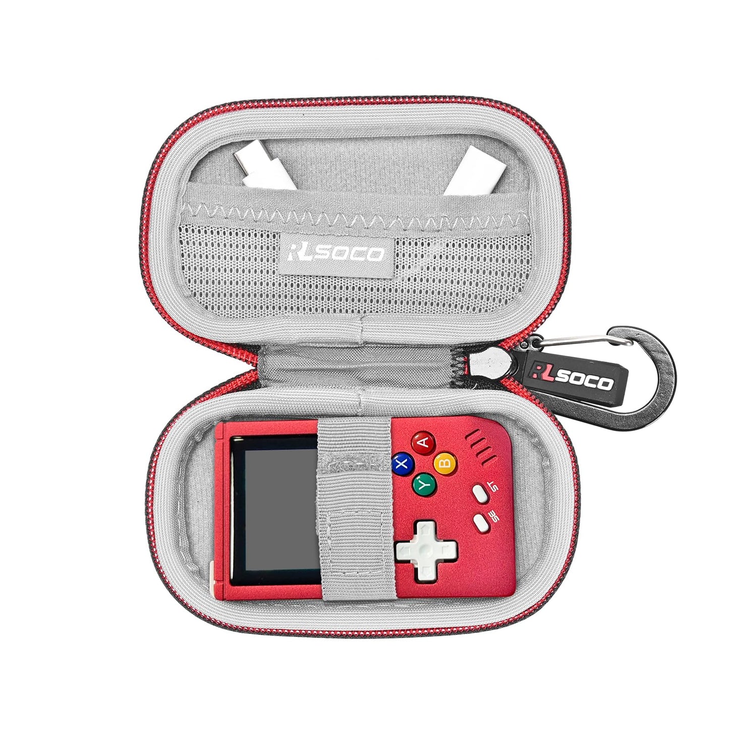 Rlsoco Carrying Case For Rg Nano Retro Handheld Game Console (Case Only)