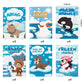 Dvbonike 24Pcs Polar Animals Coloring Books Winter Theme Diy Art Booklet Drawing Pattern Including Arctic Bear Penguin Birthday