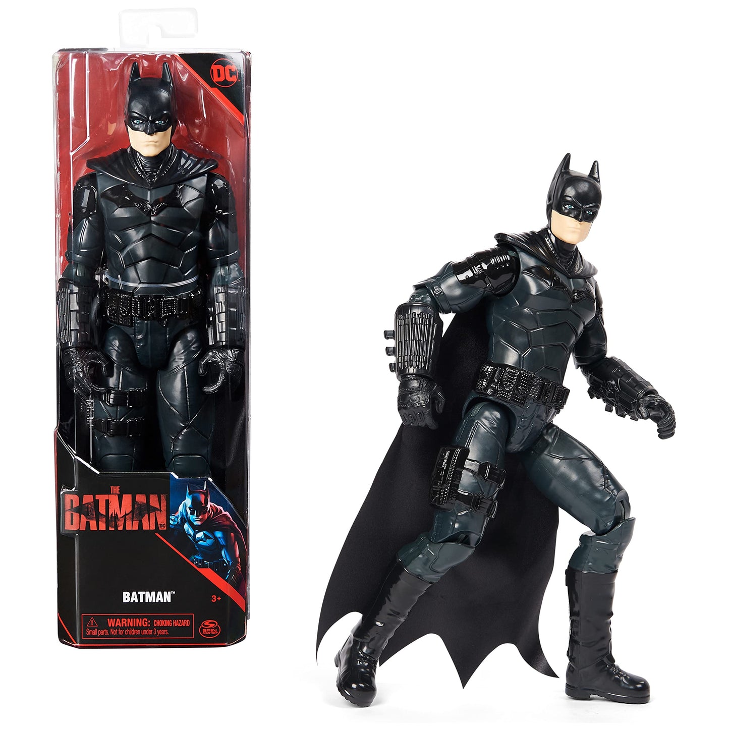 Dc Comics, Batman 12-Inch Action Figure, The Batman Movie Collectible Kids Toys For Boys And Girls Ages 3 And Up