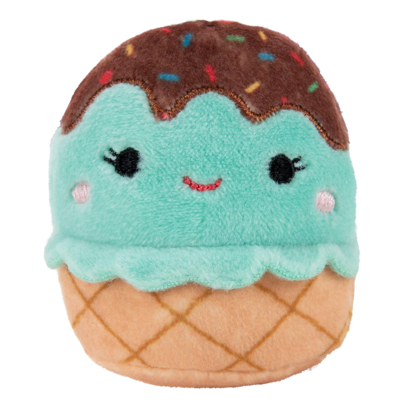 Squishville Plush Sweet Tooth Squad - 2-Inch Bernice, Chanel, Cinnamon, Carmelita, Maya & Clara - Soft Toys for Kids