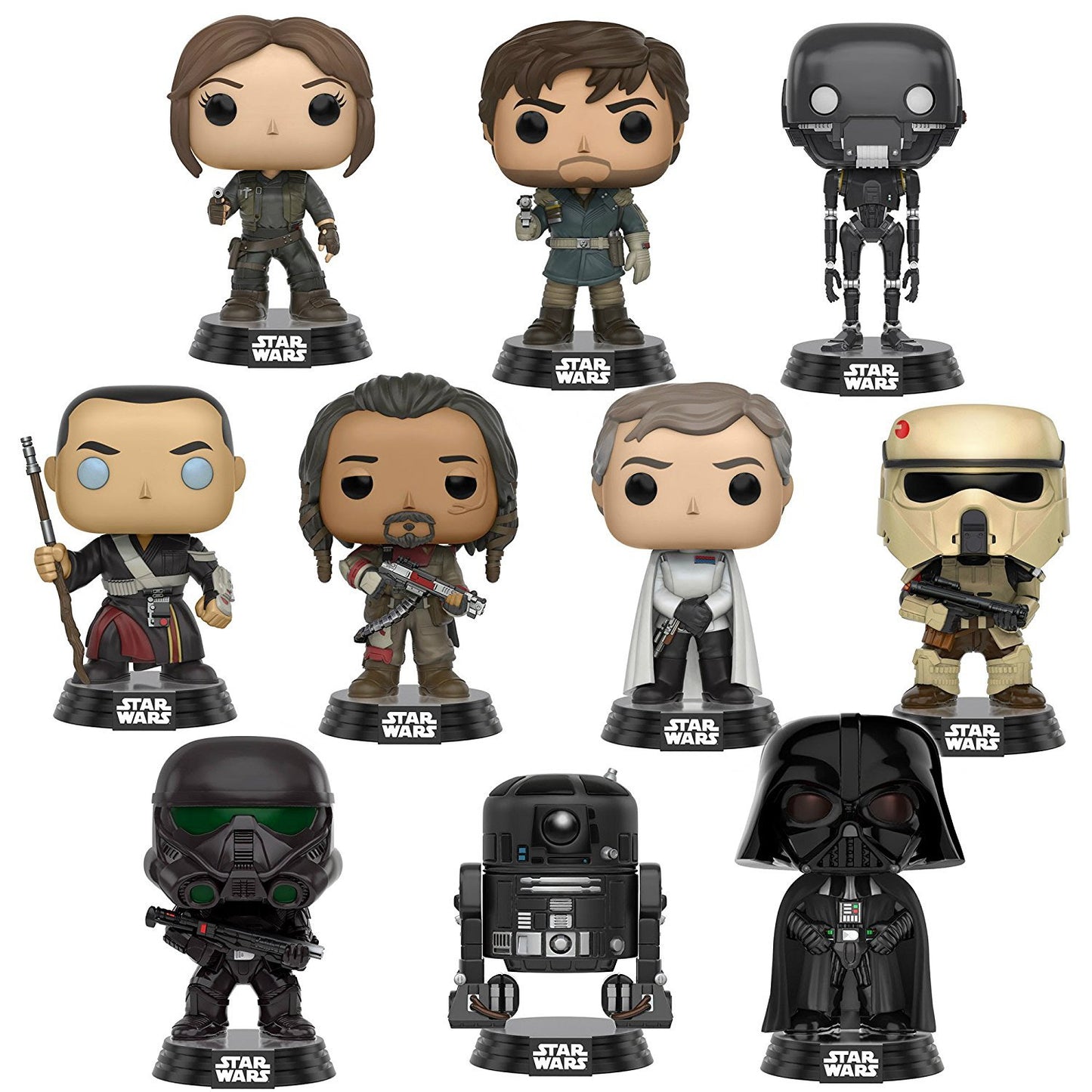 Funko POP Exclusive Mystery Starter Pack - Set of 6 Random Funko POPS, Multi-color, FUNK001406, No Duplicates