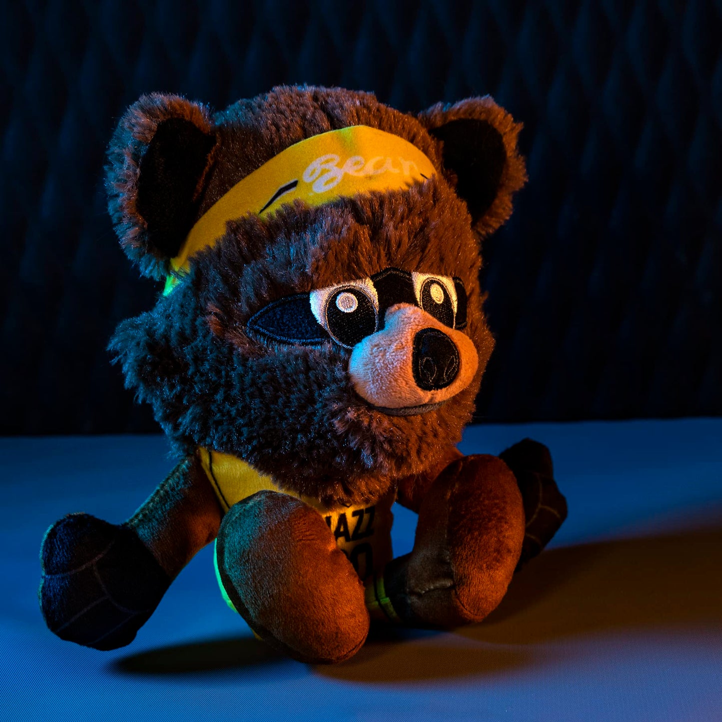 Bleacher Creatures Utah Jazz Bear Mascot 8'' Kuricha Sitting Plushees- Soft Chibi Inspired Mascot