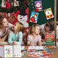 BenLouis 12 Christmas Mini Activity Books with 12 Crayons for Kids ages 4-8-16 Xmas Party Favors Bulk Different Brain Game for C