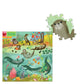 eeBoo 1000-Piece Square Jigsaw Puzzle - Piece and Love Otters, Sturdy Cardboard, Minimal Dust, Perfect for Adults and Families