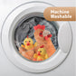 PREXTEX Plush Hen Toy with Two Plastic Easter Eggs & Baby Chicks - 17" Brown Plush for Kids 3-5 Years Old