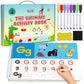 BenBen Preschool Learning Activities, 52 Pages, Tracing Books for Kids Ages 3-5, Kindergarten Workbooks, Toddler Writing Practic