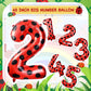 Lunmon 40 Inch Ladybug Large Number 2 Balloon 40 Inch Ladybug Balloon Birthday Decorations Supplies Black Red Polka Dots Ladybir