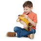 Melissa & Doug 11-Inch Baby Giraffe Plush Stuffed Animal With Pacifier, Diaper, Baby Bottle