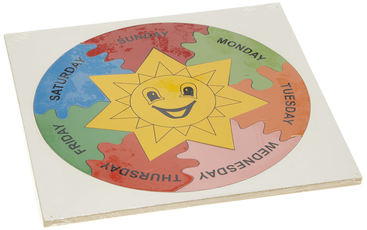 Little Genius DayS Jigsaw Puzzle, Multicolor