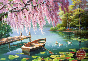 Anatolian Willow Spring Beauty Jigsaw Puzzle (500 Piece), Brown (3573)