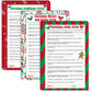 Watayo 62 Pieces Christmas Trivia Party Game Cards-Xmas Festival Guessing Activity for mature-themed Annual Festive Events Christmas Party Decorations