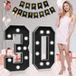 Imprsv Marquee Numbers Black 30Th-Birthday Decorations: Large 3Ft Light Up Number 30 Birthday Decoration For Women Men Thirty Ye