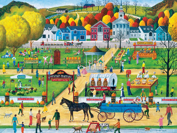 MasterPieces 300 Piece EZ Grip Jigsaw Puzzle - Havest Festival - 18x24