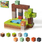 Furulixty Magnetic Blocks Building Toys For Kids Ages 3+,Build 3D Magnetic Building Blocks Set Upgraded Learning Kit Kids Build