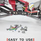 HOPLEX 710pcs Universal RC Screw Kit 304 Stainless Steel Screws Assortment Set, Hardware Fasteners for Traxxas Axial Redcat HPI