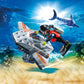 Playmobil Diving Scooter - Colourful Plastic Toy - One Size - Model 70145
