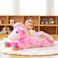 EARTHSOUND Giant Unicorn Plush Toy - 43" Jumbo Soft Pink Stuffed Animal, Model 2236551, Perfect Gift for Kids