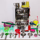 Tirtha Enterprises Miniature, Mini Kitchen Set for Girls,Real Cooking Kit for Play,Steel Kitchen Set for Girls,Choppu Jaman,Baby