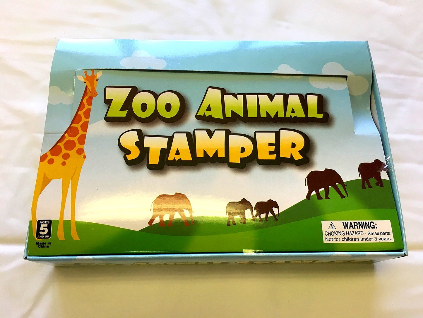 Playscene Zoo Animal Self Inking Stamps For Kids (Zoo - 24 Pack)