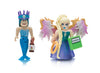 Roblox Celebrity Collection - Neverland Lagoon: Crown Collector + Royale High School: Enchantress Two Figure Bundle [Includes 2 limited availability Virtual Items]