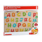 Hape Multicolor Alphabet Peg Puzzle Game - Educational Toy for Kids, 5'' x 2'' Size, Perfect for Learning and Play
