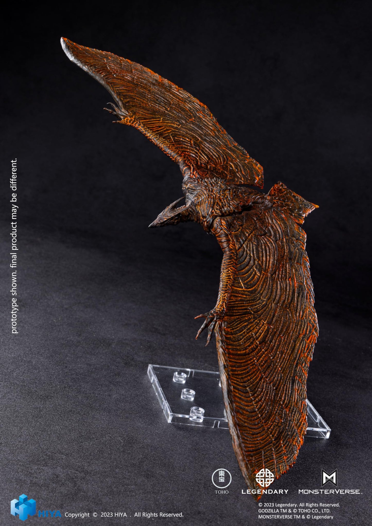 Hiya Toys Godzilla: King of Monsters - Rodan (Flameborn) Exquisite Basic Previews limited availability Action Figure