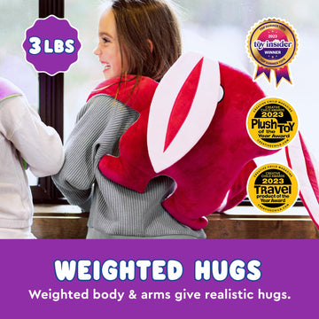 Bumpas Plush Toys - 14'' Cute Cuddle Pal, Lucky - Weighted Stuffed Animal