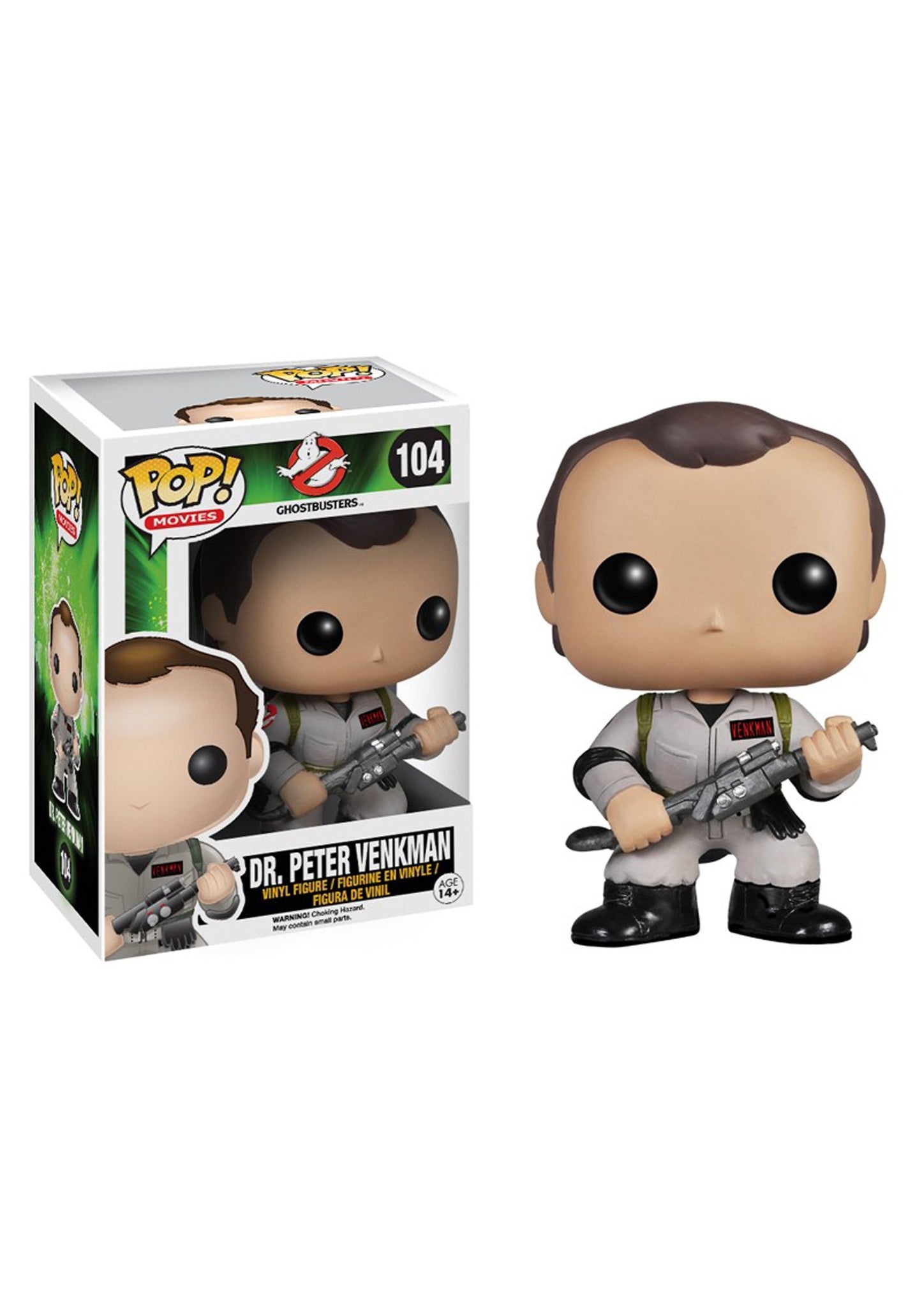 Funko Pop! Movies: Ghostbusters - Dr. Peter Venkman
