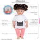 Adora My Cuddle & Coo Babies Collection, 15' Baby Doll With Sweet Powder Scent And 5 Touch Activated Sounds: She Cries, Coos, Giggles, Kisses Back & Says Momma Birthday Gift For Ages 3+ - Kitty Kisses