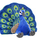Wild Republic Peacock Plush, Stuffed Animal, Plush Toy, Gifts For Kids, Cuddlekins 12 Inches