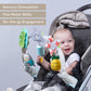 Taf Toys Tropical Orchestra Arch - Activity Arch for Infants & Toddlers, Grey, 1 Count, Stimulates Senses & Motor Skills, Model 12135