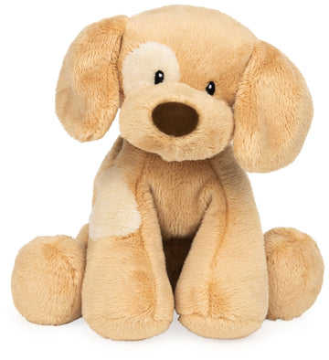 Gund Baby Spunky Barking Puppy Stuffed Animal Sound Toy, Animated Plush Sensory Toy With Sounds, For Babies And Newborns, Brown,