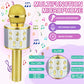 Viposoon Birthday Gifts For 3-11 Year Old Girls, Bluetooth Karaoke Microphone For Kids Gifts For Teenage Girls Christmas Stocking Stuffers For Kids Popular Toys For 4-12 Year Old Boys Girls - Gold
