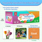 Alsolife 301 Thick Flash Cards For Toddlers, 4-Level Language Builder Real Life Photos Flashcards For Speech Therapy And Prescho