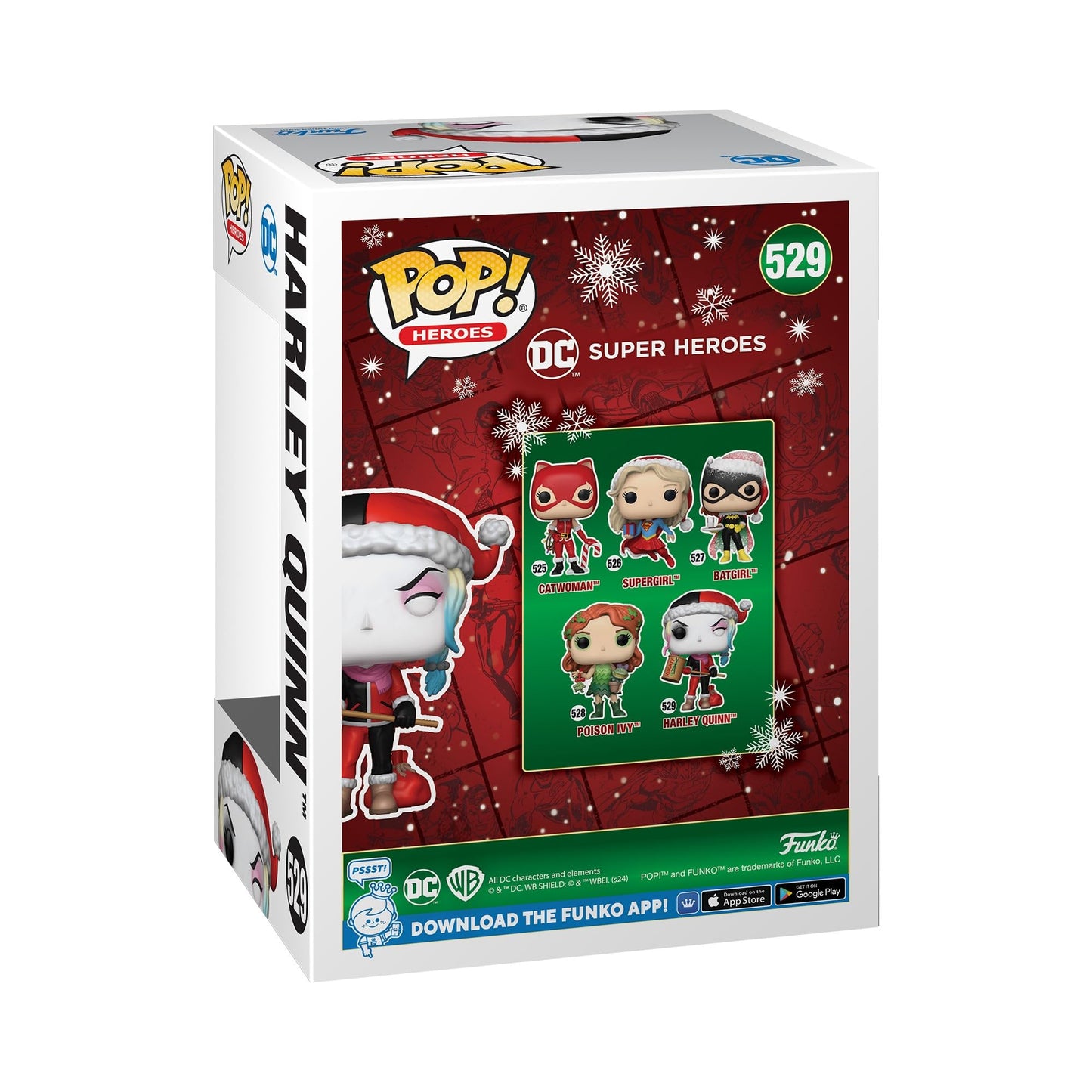 Funko Pop Heroes: Holiday '24 - Harley Quinn - Dc Comics - Collectable Vinyl Figure - Gift Idea - Official Merchandise - For Kid
