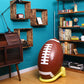 Sanwuta 37'' Giant Jumbo Inflatable Football With Tee Set For Football Party Decoration Inflatable Football Party Supplies Footb