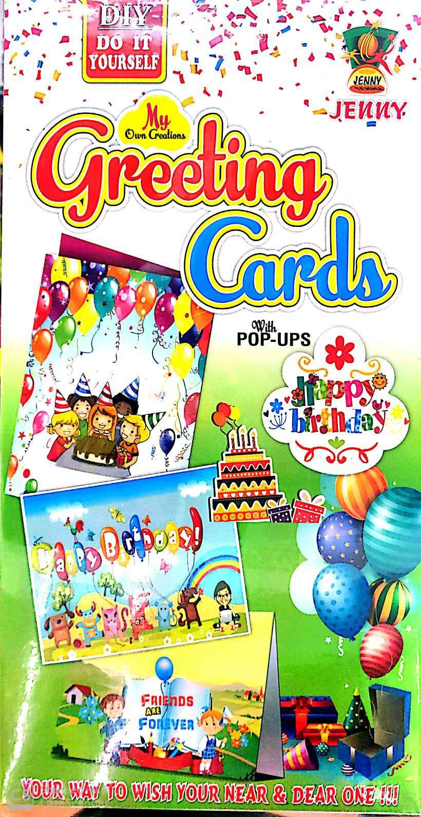 Smart Picks Diy Greeting Card Making Fun Game For Kids (Small)