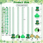 Elefama 74Pcs St Patricks Day Beads Necklaces Bulk With Shamrock Mug Hat Clover Pendant Green Beads Necklace St Patricks Day Acc
