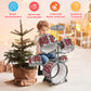Kids Drum Set For Toddlers 1-3 Musical Jazz Drum With Stool Toys For 2-5 4-6 5-7 Boys Girls Birthday, Red