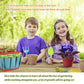 Fitnate Green Kids Garden Tools Set,6 Pcs Gardening Tools For Kids Including Watering Can, Shovel, Rake, Fork, Children Gardening Gloves And Garden Tote Bag, All In One Set