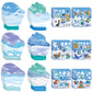 CY2SIDE 24 Set Polar Animal Glove Stickers Scene for Kids Make A Polar Glove Sticker Scene with Polar Animal Make Your Own Polar