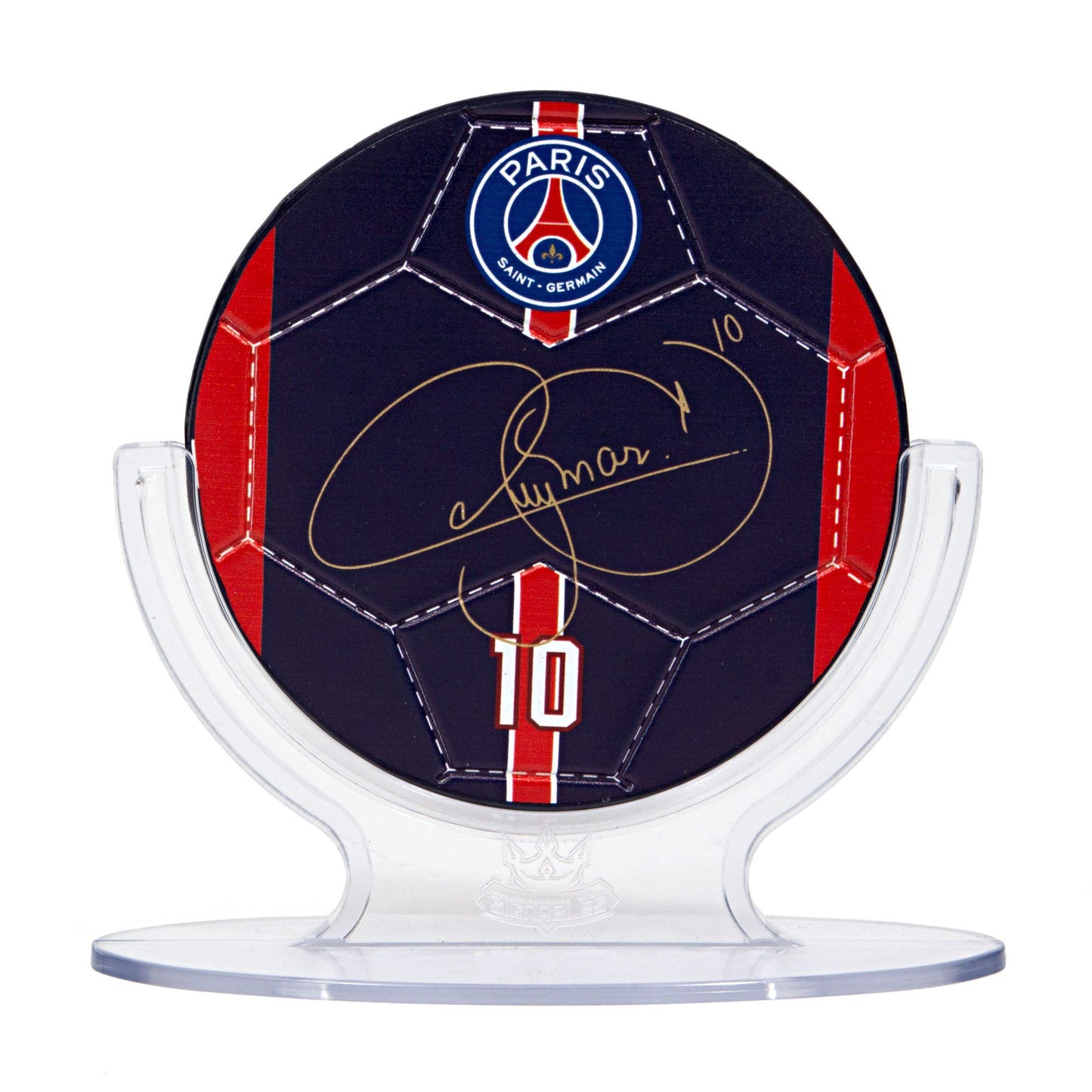 Signables Premium - Paris Saint Germain Neymar Jr. - Digitally Autographed Sports Memorabilia - Small Signed Sports Collectible Figurines - Unique Football Figures