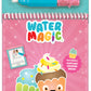 Water Magic (2Pack - Cupcake and Donut) - Patented Gourmet Scented Reusable Water Reveal Activity Pads - No Mess, All Fun by Sce