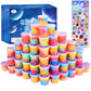 Slime Party Favors  45 Cup Galaxy Slime for Easter Basket Fillings  Non Sticky Mess-Free  enhanced Stress Relief Toy for Kids Girls Boys  Goody Bag Stuffers  Birthday Gifts and Classroom Rewards