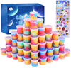 Slime Party Favors  45 Cup Galaxy Slime for Easter Basket Fillings  Non Sticky Mess-Free  enhanced Stress Relief Toy for Kids Girls Boys  Goody Bag Stuffers  Birthday Gifts and Classroom Rewards
